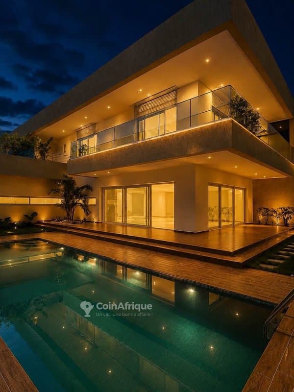Location villas 05 pièces - Cocody riviera golf beverly hills