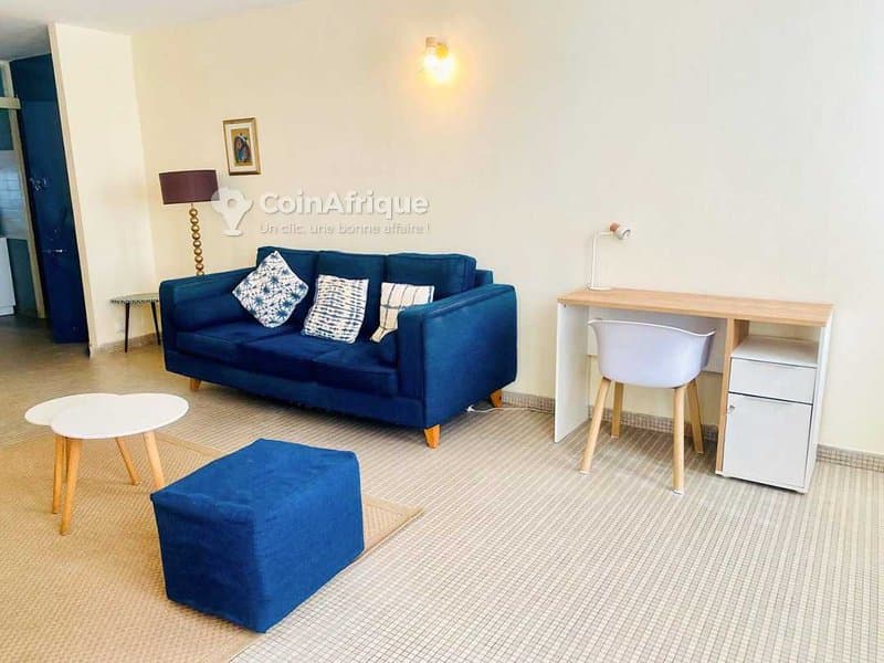 Location appartement meublé de standing 3 pièces - cocody saint jean — photo 4