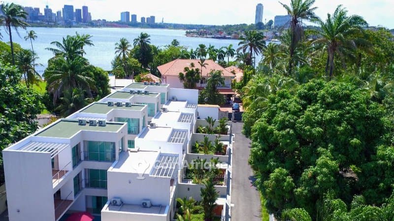 Location villas triplex meublée de 5 pièces - marcory résidentiel avec piscine — photo 2