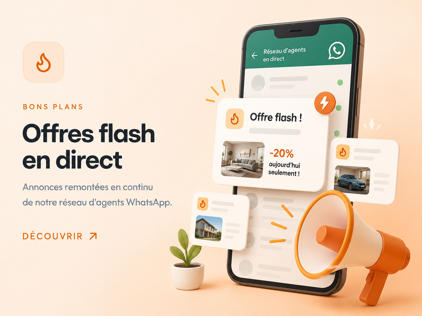 Offres flash en direct — Bons plans